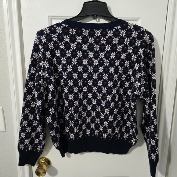 ModCloth (Pretty Vacant) When You Snow, You Snow Sweater - Picture 8 of 9